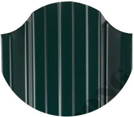 Металлический штакетник цвет RAL 6002
